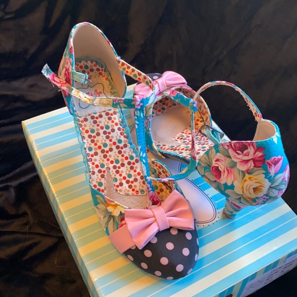 Bettie Page (Shoes by Ellie) Multi-Pattern